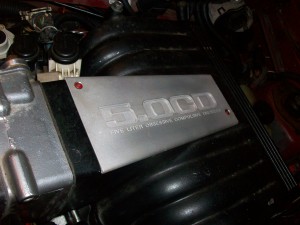 5.0CD upper intake plate